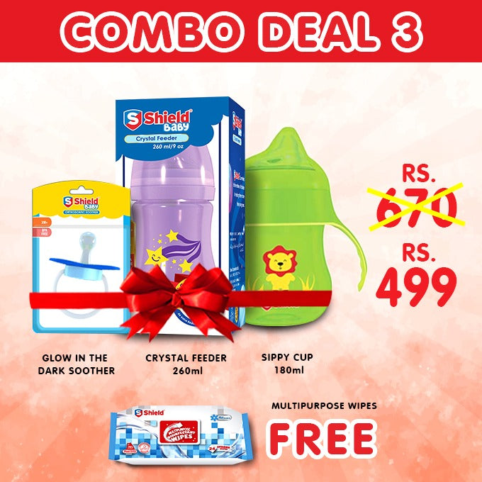 Shield Combo Deal 3 with Free Wipes