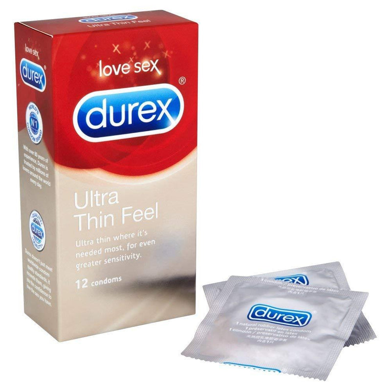 Durex Feel Ultra Thin Condoms of 12