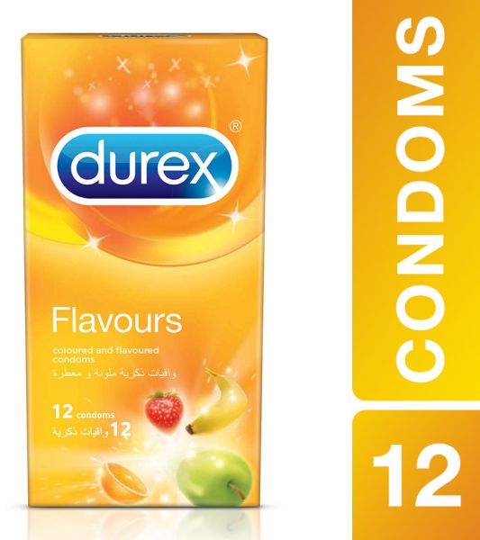 Durex Condom Flavours Pack of 12