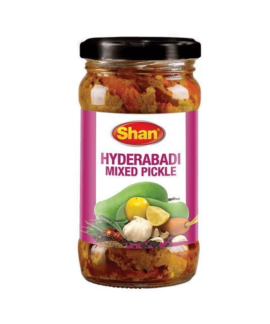Shan Hyderabadi Mixed Pickle 300 Gm