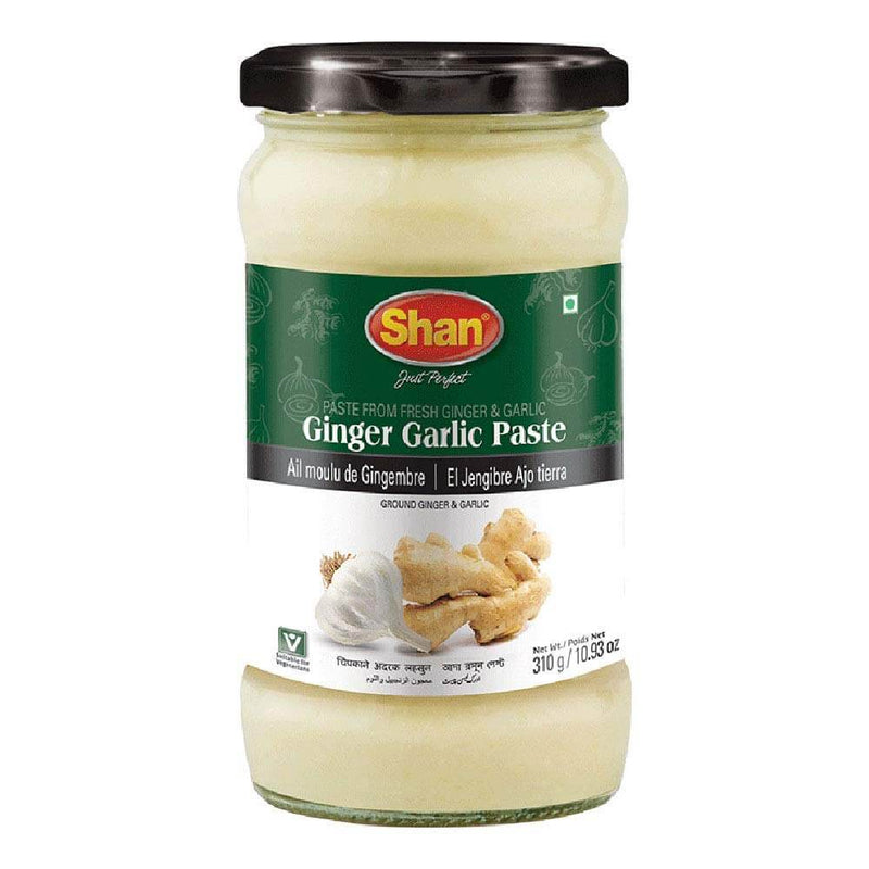 Shan Ginger Garlic Paste 310 Gm Bottle