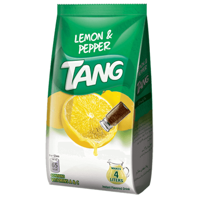 Tang Lemon & Pepper Pouch 375 Gm
