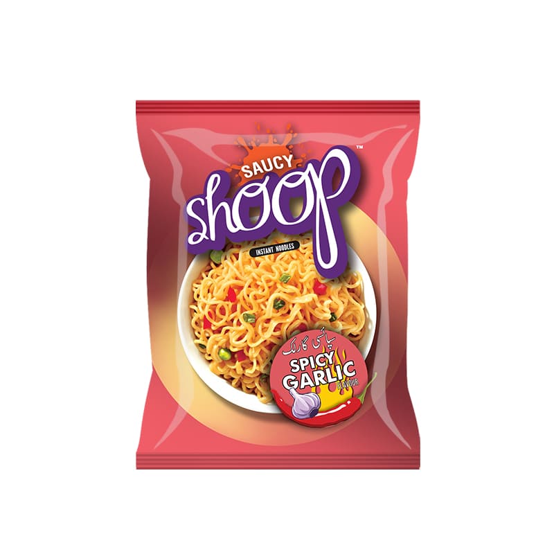 Shan Shoop Spicy Garlic Instant Noodles  67 Gm