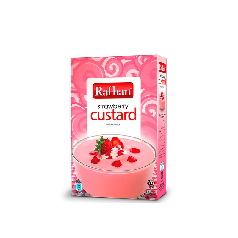 Rafhan Strawberry Custard 275gm
