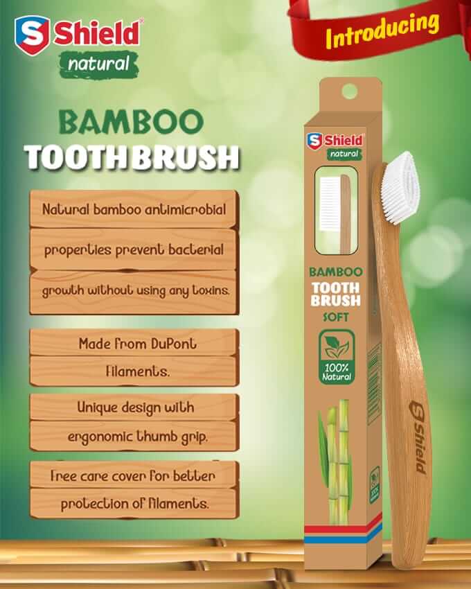Shield Bamboo Toothbrush