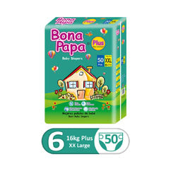 Bona Papa Baby Diapers Extra Large 50Pcs