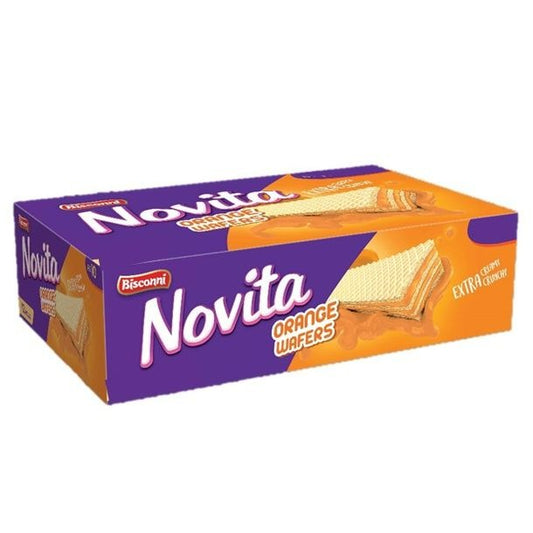 Bisconni Novita Orange Wafers 39gm Box