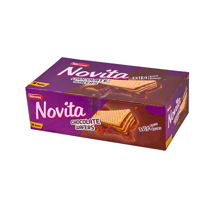Bisconni Novita Chocolate Wafers 39gm Box