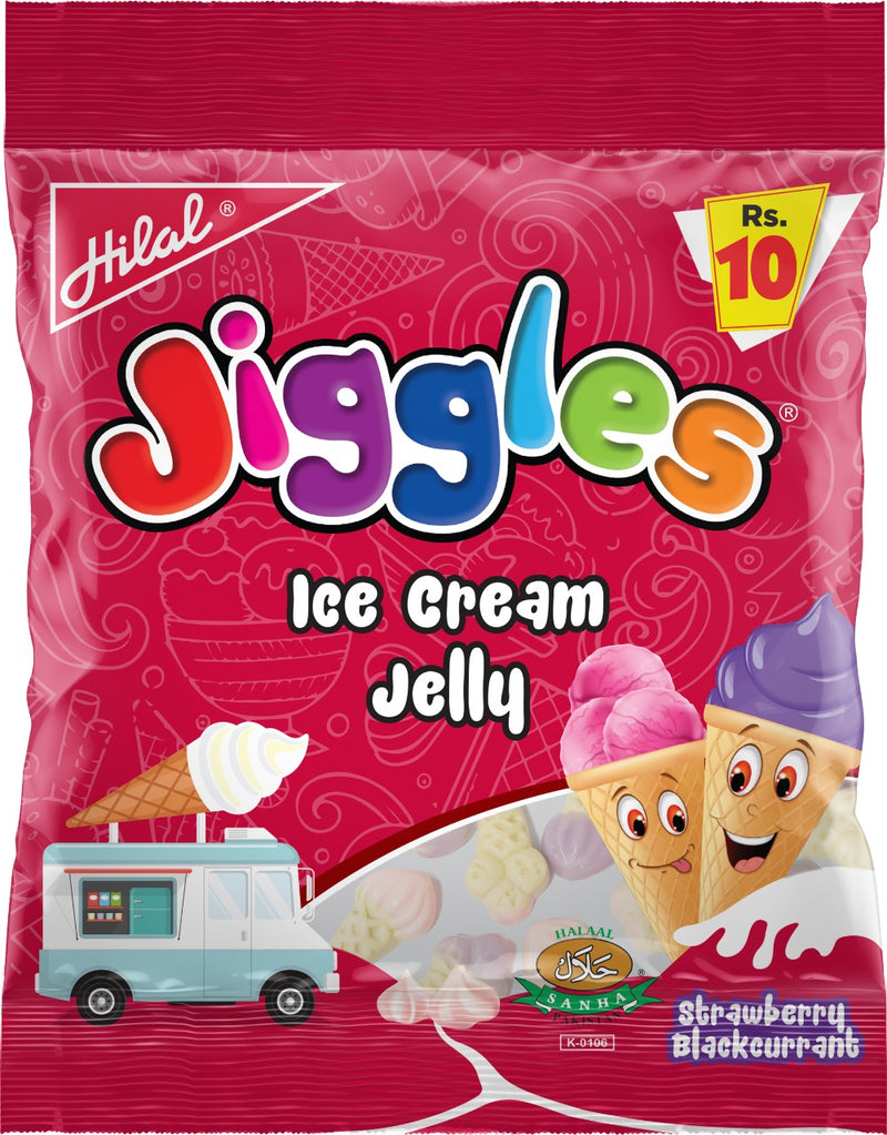 Hilal Jiggles Ice Cream Jelly 50gm