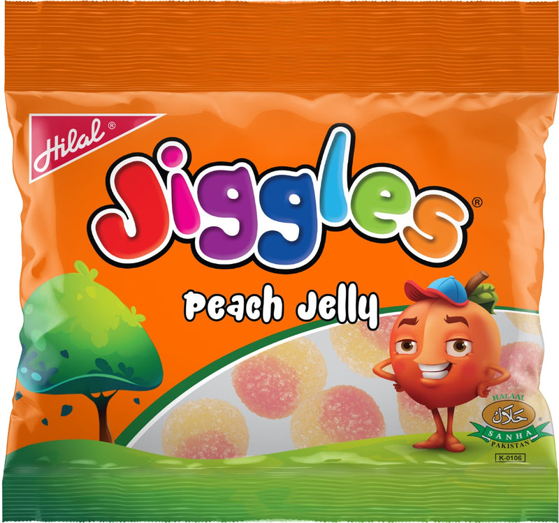 Hilal Peach Jelly 8gm