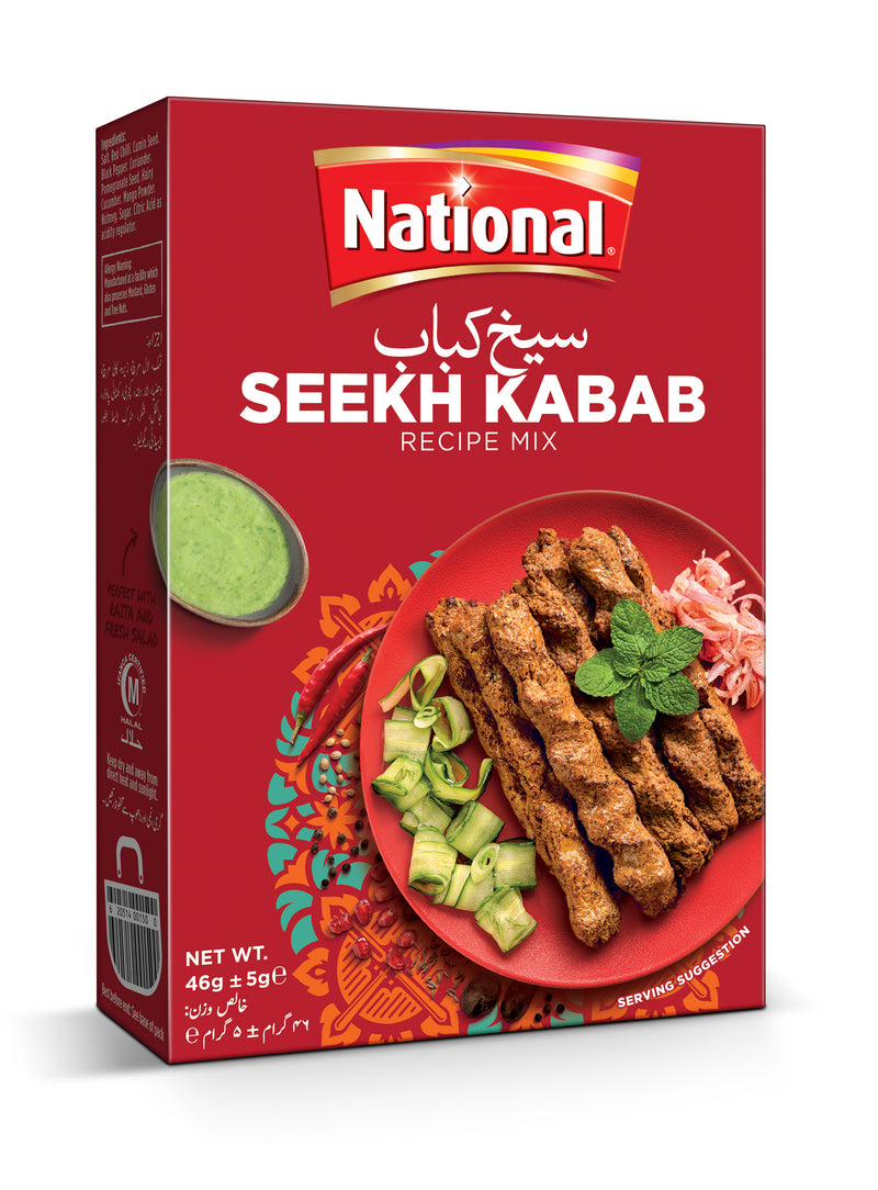 National Seekh Kabab Recipe Mix 50gm
