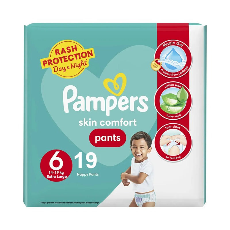 Pampers Baby Pants Junior Pack Size 6, 19 Counts