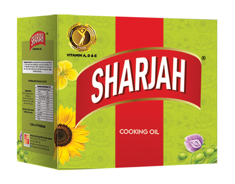 Sharjah Cooking Oli 1ltr Pouch