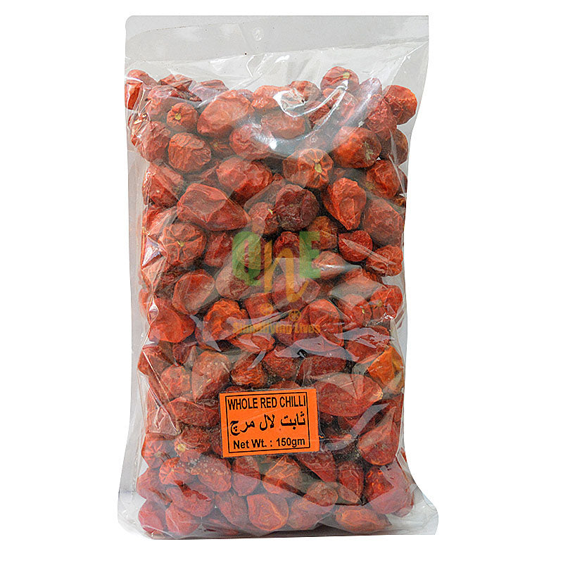 A&s Red Chilli Whole (Sabut Lal Mirch) 150 gm