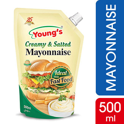 Youngs Creamy & Salted Mayonnaise 500 gm