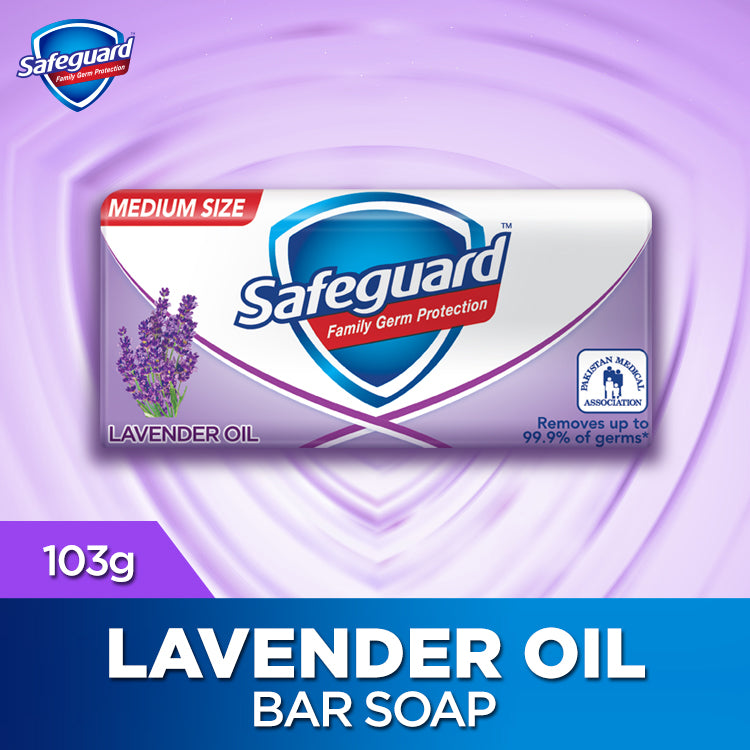 Safeguard Bar Soap Lavender Oil 103gm