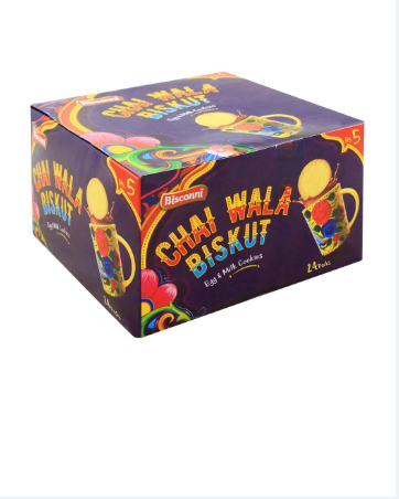 Bisconni Chai Wala Biskut Biscuits, 24 Ticky Packs