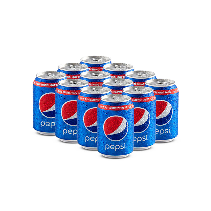 Pepsi Can 300 ml 12-Pcs Case