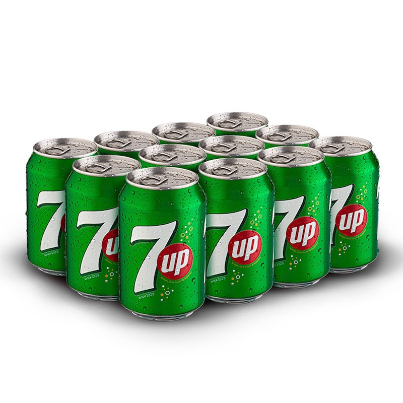 7up Soft Drink Can 300ml 12-Pcs Case