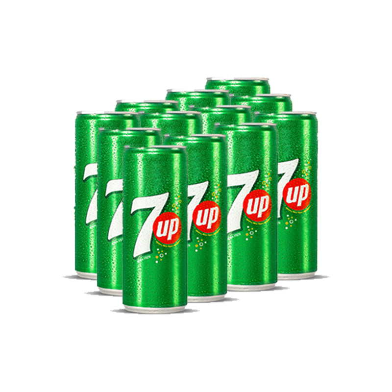 7up Soft Drink Can 250ml 12-Pcs Case