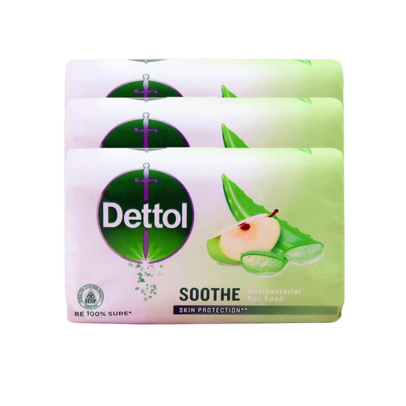 Dettol Soothe Soap 85gm - Pack of 3