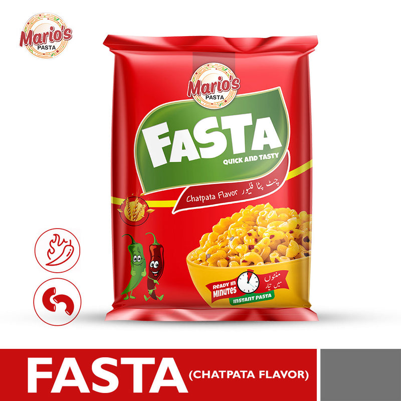 Marios Fasta Chatpata Flavor Instant Pasta 45 gm