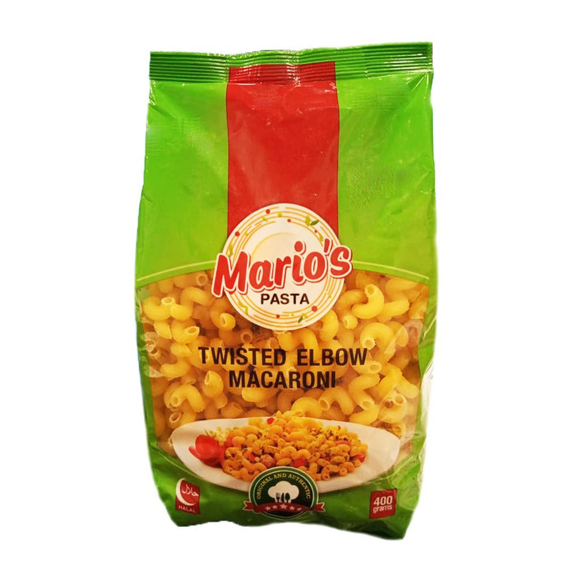 Marios Pasta Twisted Elbow Macaroni 400 gm
