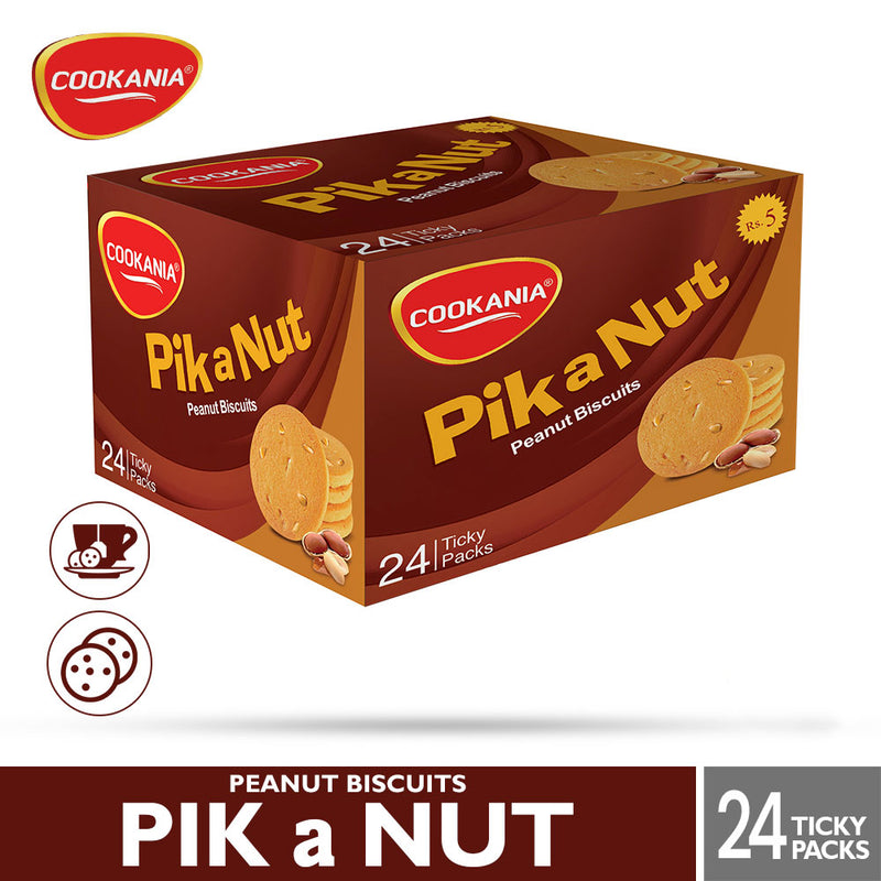 Cookania Pik a Nut Ticky Pack Box (24 pcs)