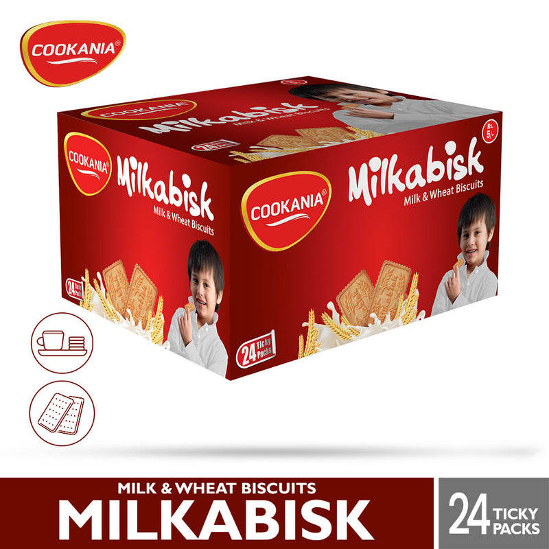 Cookania Milkabisk Ticky Pack Box (24 pcs)