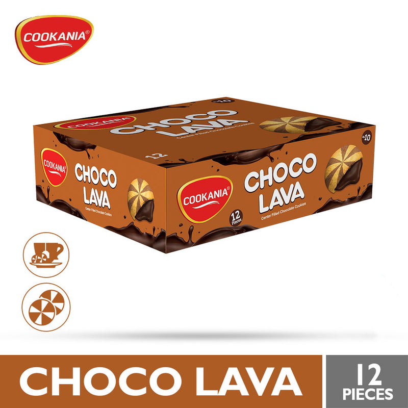 Cookania Choco Lava Mini Snack Pack Box (12 pcs)