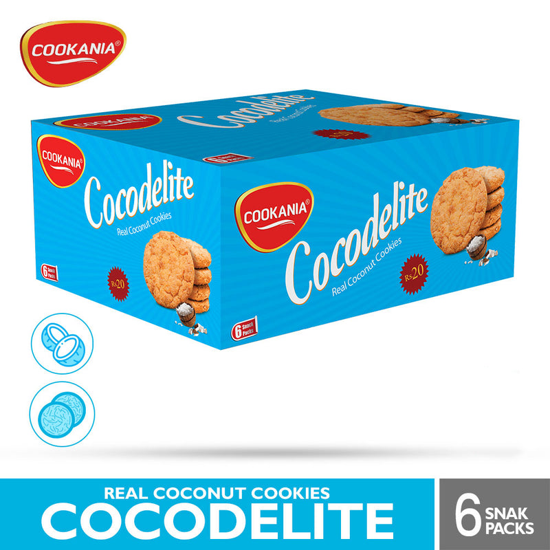 Cookania Cocodelite Snack Pack Box (6 pcs)