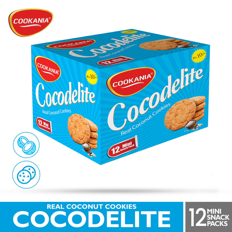 Cookania Cocodelite Mini Snack Pack Box (12 pcs)