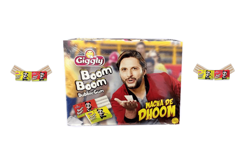 Giggly Boom Boom BubbleGum Box (72 pcs)