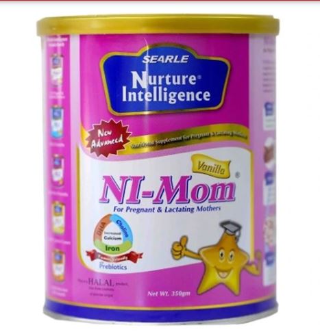 Searle Nurture Intelligence Ni-Mom Vanilla Baby Milk Powder Tin 400gm