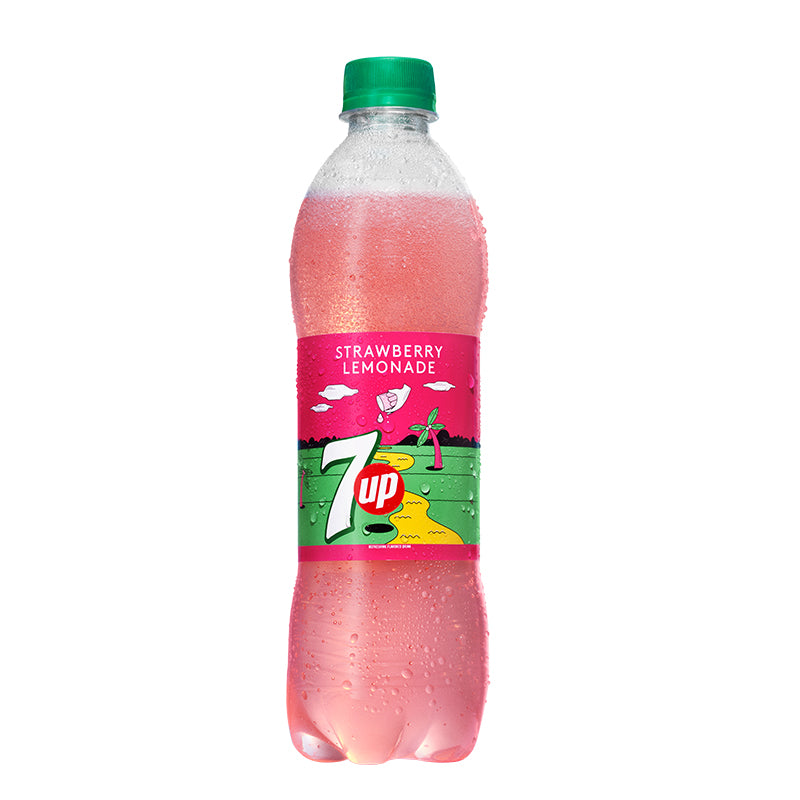 7up Strawberry Lemonade Pet Bottle 500 ml