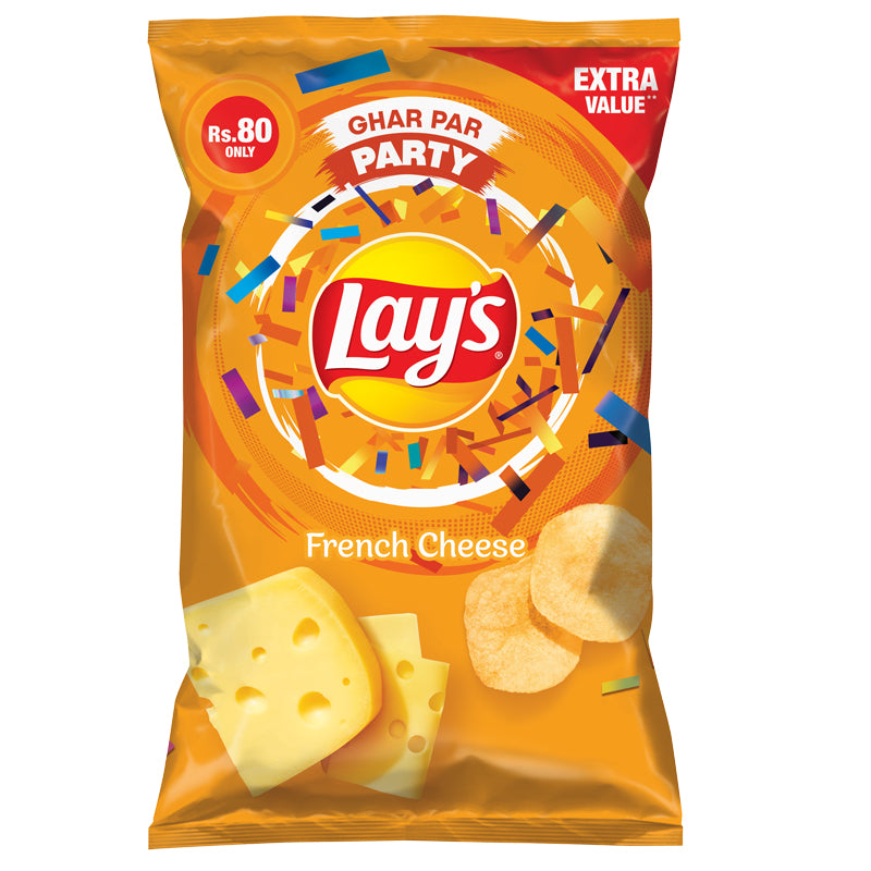Lays French Cheese Chips Rs 80