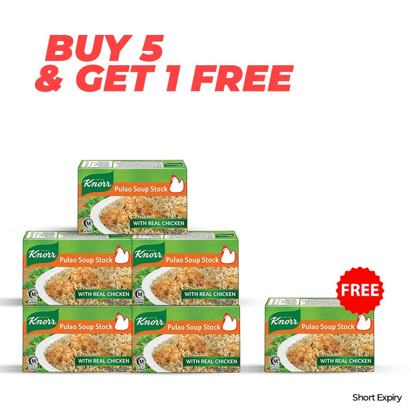 Knorr Pulao Cube 18gm (5+1) Offer
