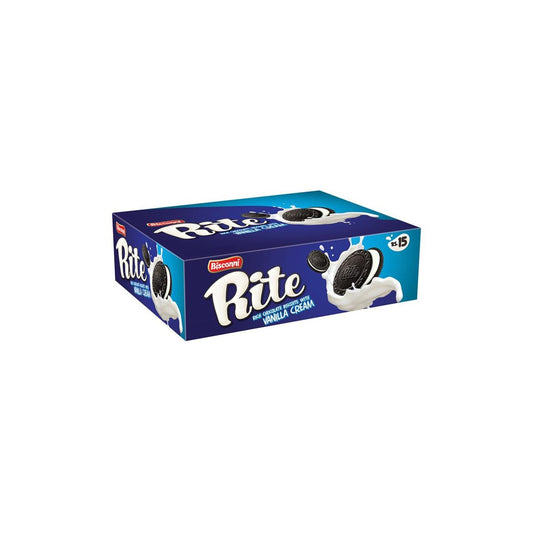 Bisconni Rite Rich Choclolat Biscuits With Vanila Cream Snack Pack 16 pcs