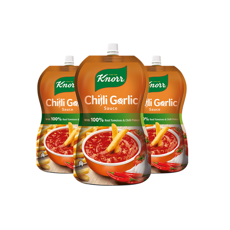 Knorr Chilli Garlic 400gm Pack of 3 & Save Rs. 40