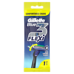 Gillette Blue 3 Flexi Shaving Razor Single