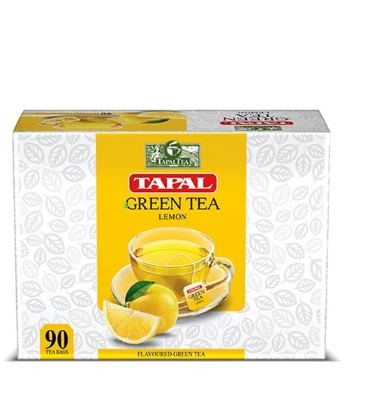 TAPAL GREEN TEA BAGS LEMON 90s