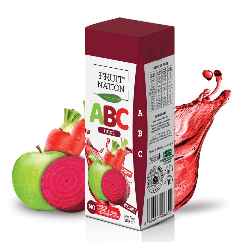 Fruit Nation ABC Premium Nectar Fruit Drink, 200ml