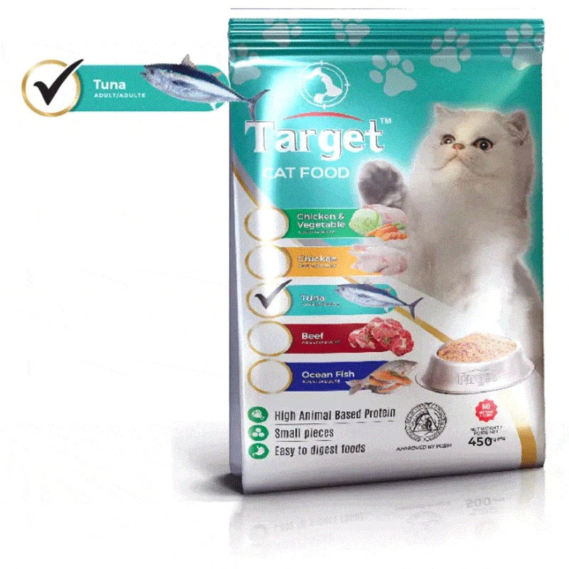 Target Cat Food Tuna 450g Bag