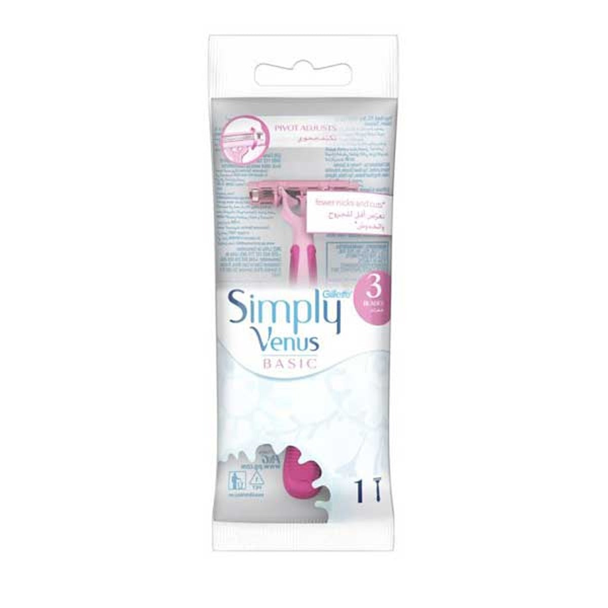 Simply Venus Basic- Gillette 3 Female Razor