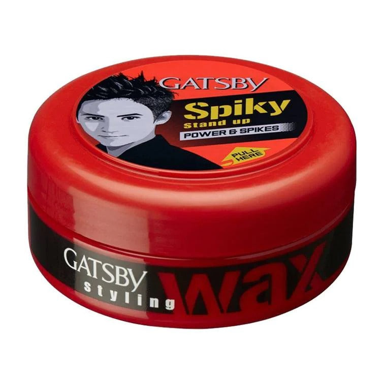 Gatsby Spiky Stand Up Power & Spikes Styling Hair Wax, 75gm