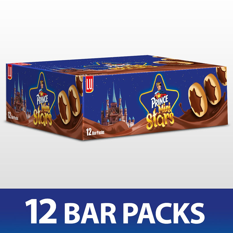 LU Prince Chocolate Mini Stars Biscuit (12 pcs) Bar Pack