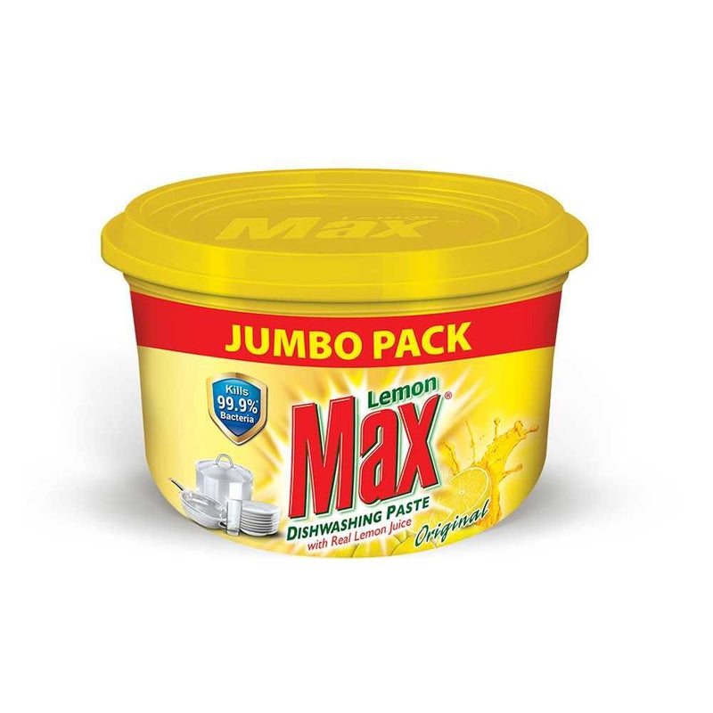 Lemon Max Dishwashing Paste Yellow 750 gm