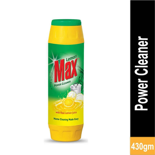 Lemon Max Dish Washing Powder Bottle 430 GM