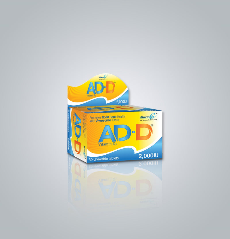 AD-D 2000IU Chewable Tablet 30s