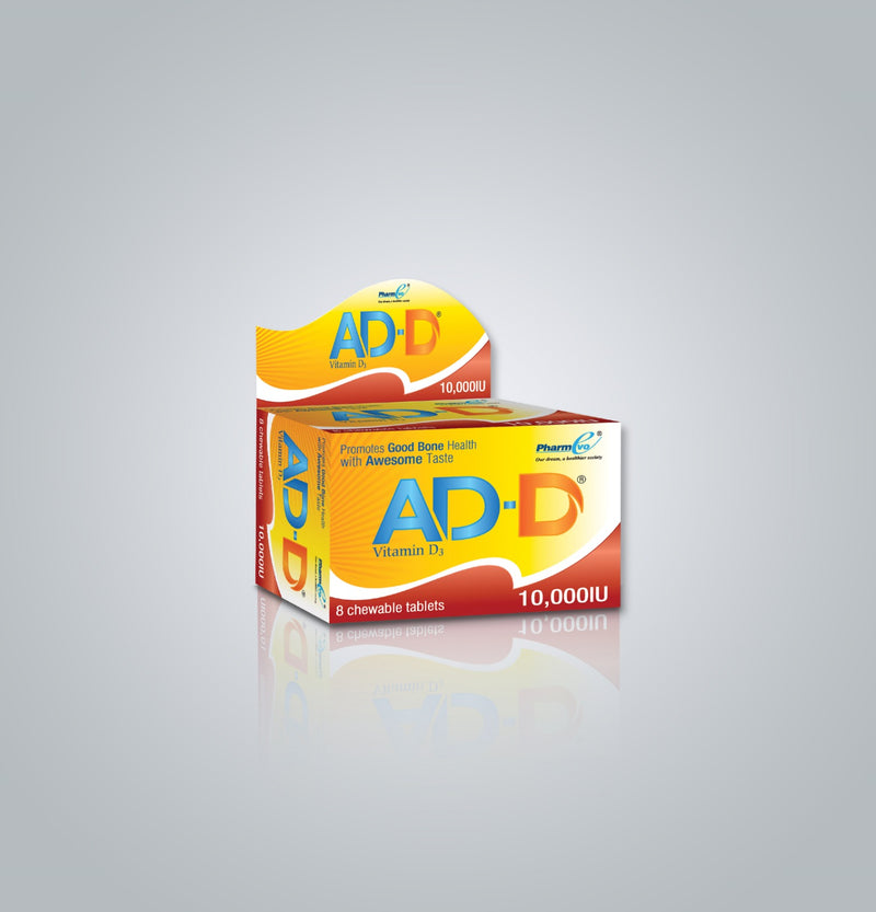 AD-D 10000IU Chewable Tablet